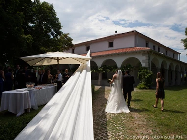 Hochzeit: Schloss Zemono, Pri Lojzetu, Slowenien