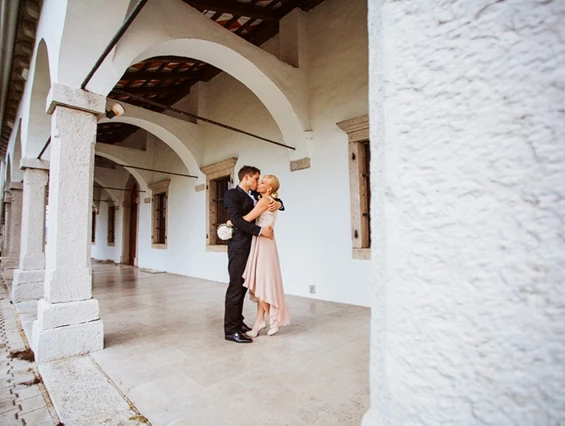 Hochzeit: Schloss Zemono, Pri Lojzetu, Slowenien