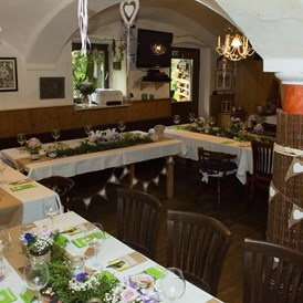 Hochzeit: Saal - Bergpension Maroldhof
