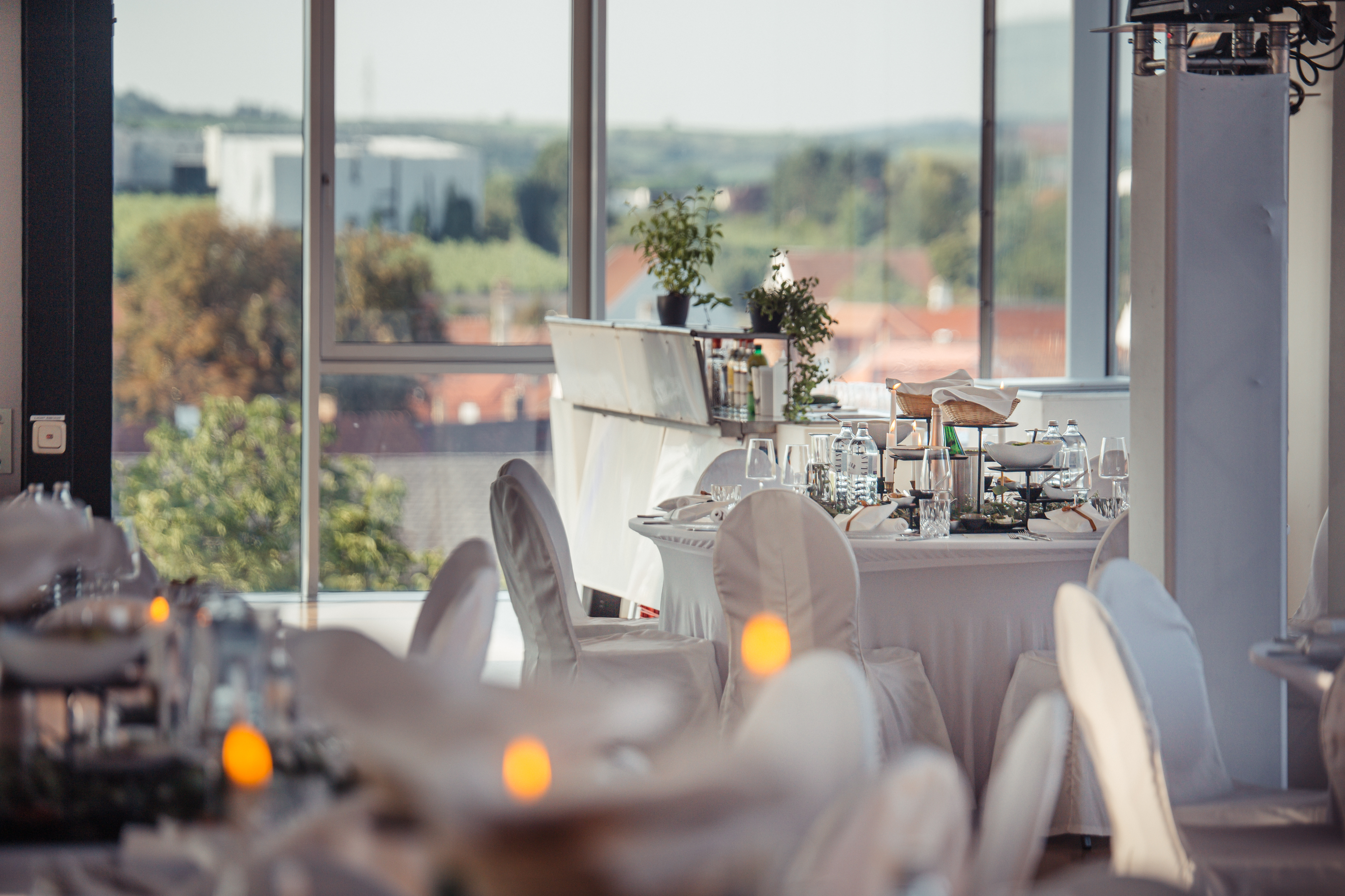 Hochzeitslocation: Feiern mit Ausblick über die Weinstadt - vierzigerhof