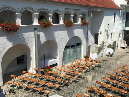 Wedding - Pottenbrunn - Trauung Innenhof - vierzigerhof