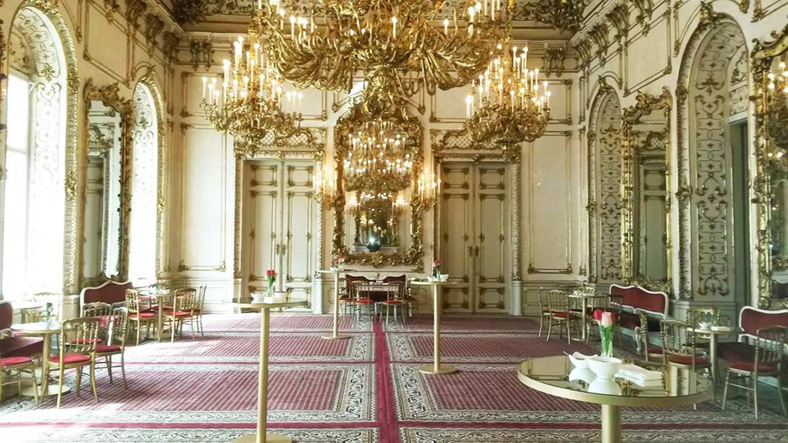 Hochzeit: Der Festsaal des Palais Pallavicini. - Palais Pallavicini