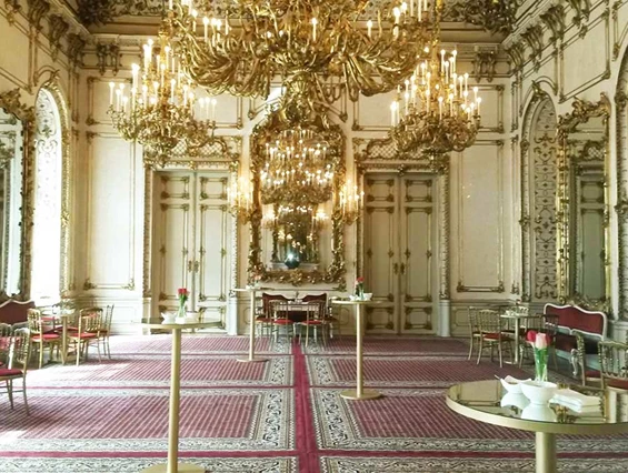 Hochzeit: Der Festsaal des Palais Pallavicini. - Palais Pallavicini