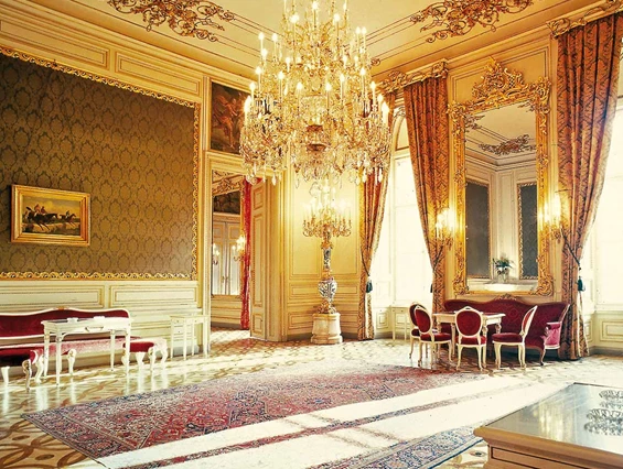 Hochzeit: Feiern Sie Ihre Hochzeit im Grünen Salon des Palais Pallavicini. - Palais Pallavicini