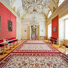 Hochzeit: Der Marmorsaal des Palais Pallavicini. - Palais Pallavicini