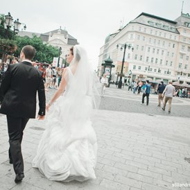 Hochzeit: Feiern Sie Ihre Hochzeit im Restaurant Hrad und genießen Sie die Altstadt von Bratislava, Slowakei.
Foto © stillandmotionpictures.com - REŠTAURÁCIA HRAD