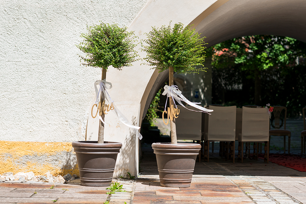 Hochzeit: Ab heute Mr. und Mrs. - Schloss Thörl