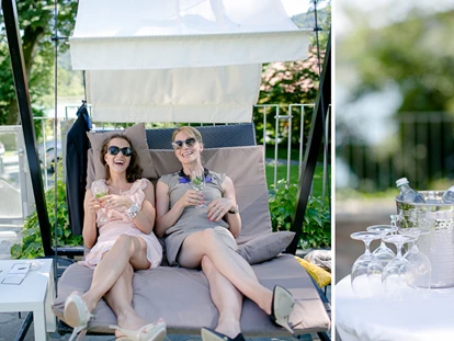Mariage - Frühlingshochzeit - Flow im Garten - Schloss Maria Loretto am Wörthersee