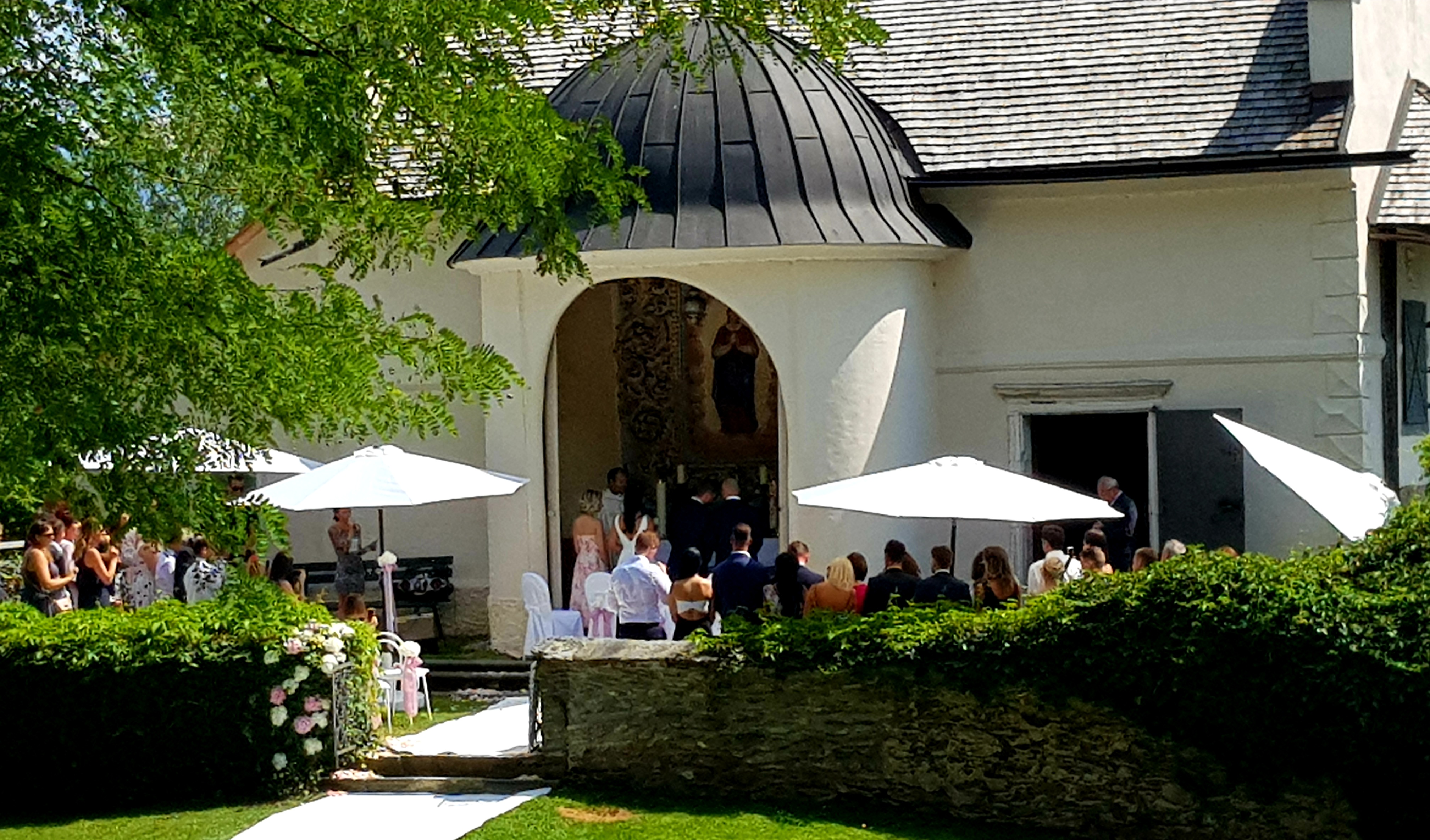 Schloss Maria Loretto am Wörthersee Informazioni sulle sale da ballo La cappella del Castello Maria Loretto