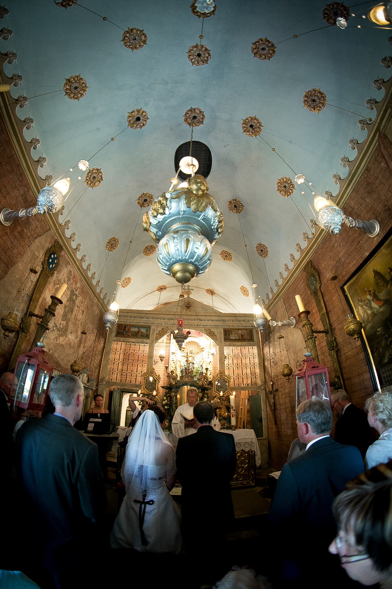 Schloss Maria Loretto am Wörthersee Informazioni sulle sale da ballo La cappella del Castello Maria Loretto dall'interno
