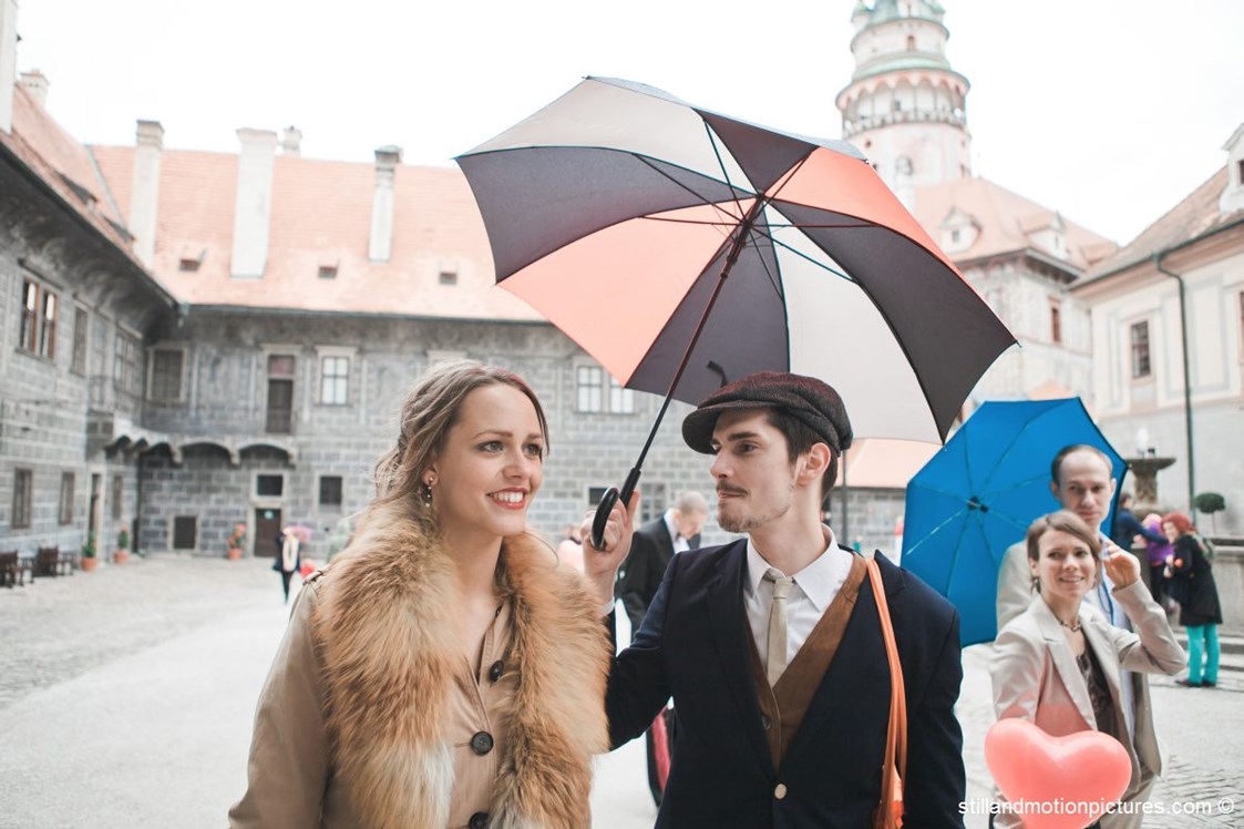 Hochzeit: Feiern Sie Ihre Hochzeit im Schloss Český Krumlov in der Slowakei.
Foto © stillandmotionpictures.com - Schloss Krumlov