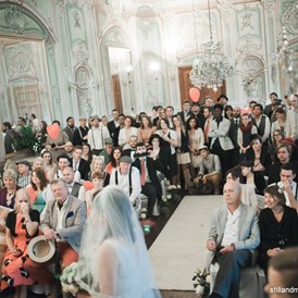Hochzeit: Feiern Sie Ihre Hochzeit im Spiegelsaal des Schloss Český Krumlov in der Slowakei.
Foto © stillandmotionpictures.com - Schloss Krumlov