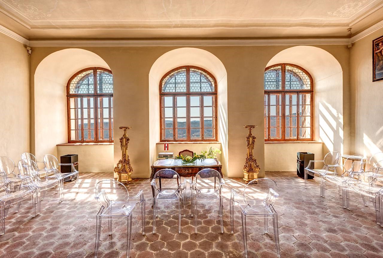 Burg Forchtenstein Informazioni sulle sale da ballo Sala Leopoldina