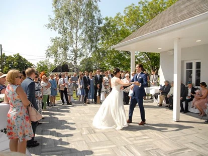 Bruiloft - Weinviertel - Unsere Plaza bietet Platz für den Hochzeitstanz. - Matrimonium Kollnbrunn