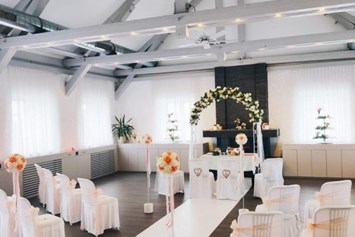 Hochzeit: Trauung indoor - alles ist möglich. - Matrimonium Kollnbrunn