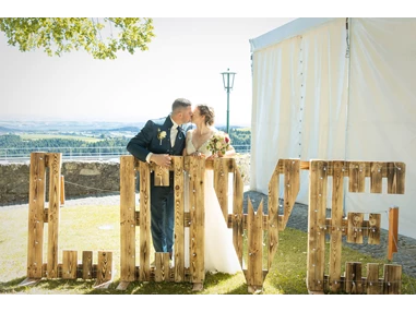 Hochzeit: Burggelände  - Burg Kreuzen