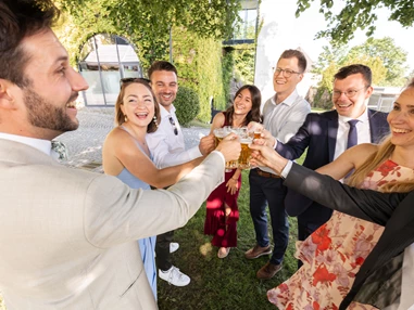 Hochzeit: Empfang - Burg Kreuzen