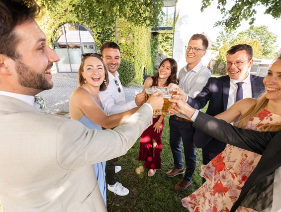 Hochzeit: Empfang - Burg Kreuzen