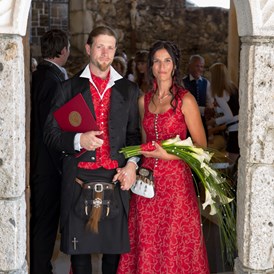 Hochzeit: Trauung in der historischen Burg-Kapelle, Burg Landskron - Burg Landskron